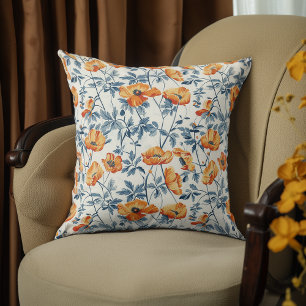 California Poppies Cushion