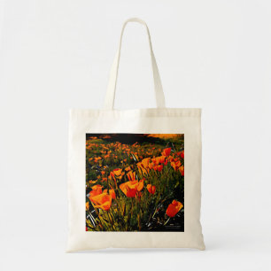 California Poppies / Orange Flowers / Wildflowers Tote Bag
