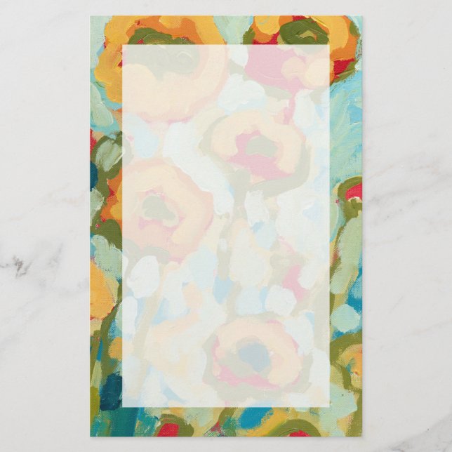 California Poppies Stationery (Front)