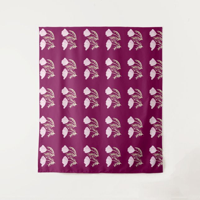 California poppies tapestry (Front)