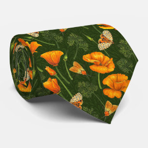 California poppies tie