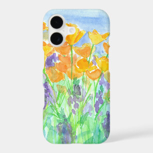 California Poppies Watercolor