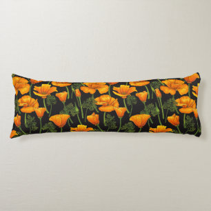 California poppy body cushion