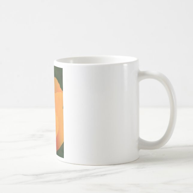 California Poppy Coffee Mug (Right)