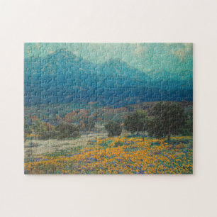 California Poppy Field   Granville Redmond Jigsaw Puzzle
