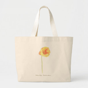 California Poppy  Large Tote Bag
