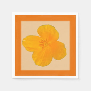 California Poppy Paper Napkin