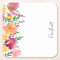 California Poppy Personalised Stationery Flat Card