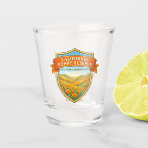 California Poppy Reserve California Shot Glass