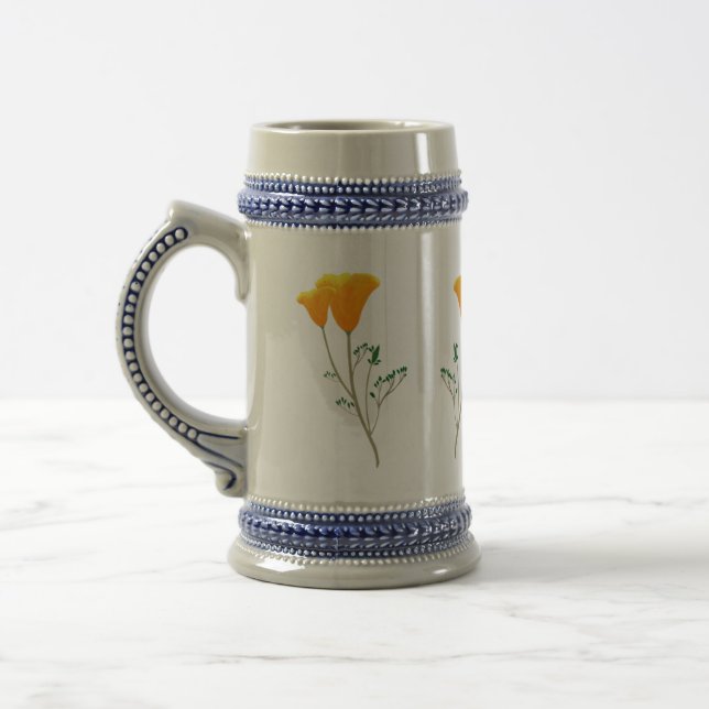 California Poppy Stein (Left)