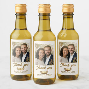 California Poppy Wedding Sanitizer Label