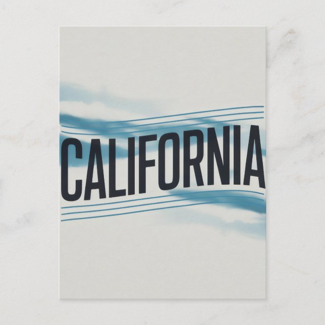 California postcard (Front)