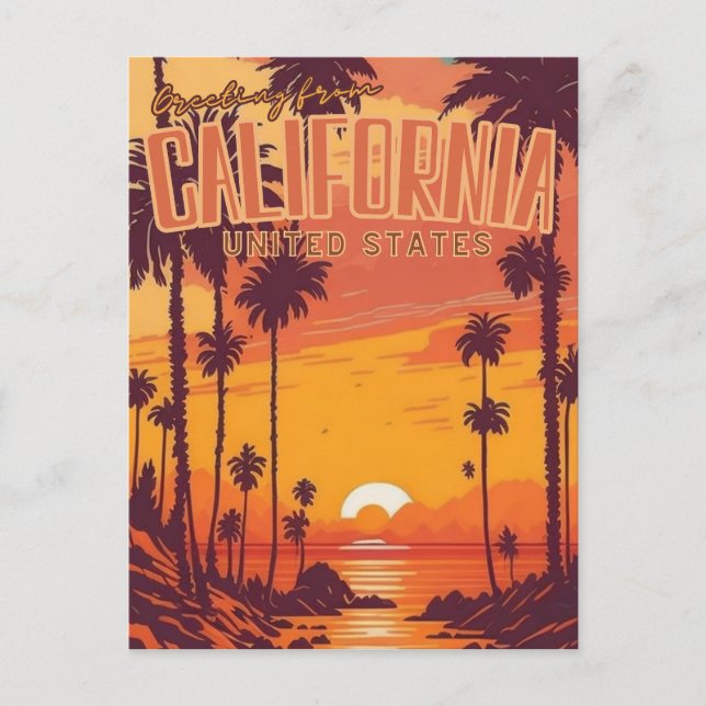 California Postcard (Front)