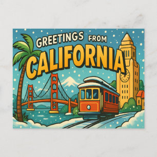 CALIFORNIA Postcard