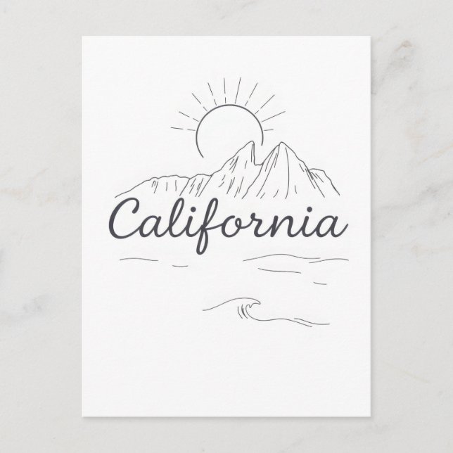 California  postcard (Front)