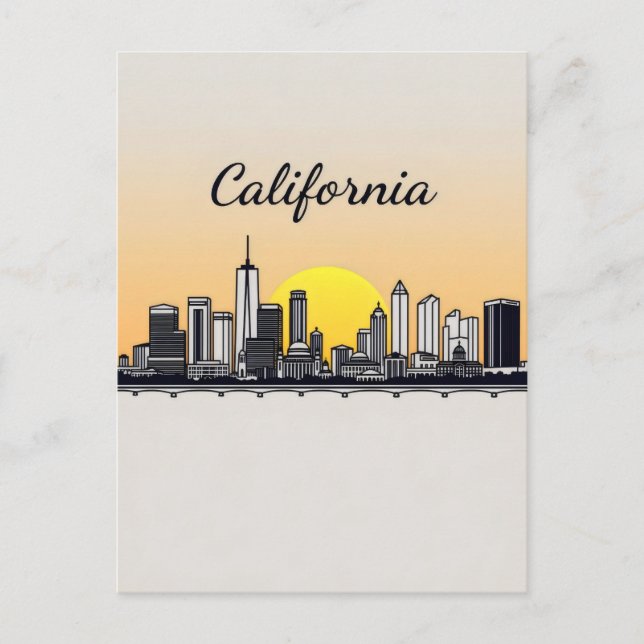 California postcard (Front)