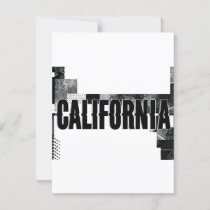 California Postcard – Trendy Text