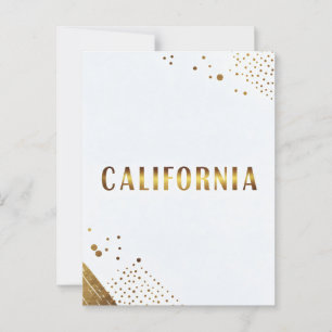 California Postcard – Trendy Text