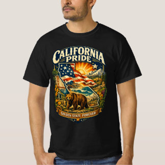 California Pride Golden State Forever T-Shirt
