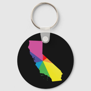 california pride. key ring