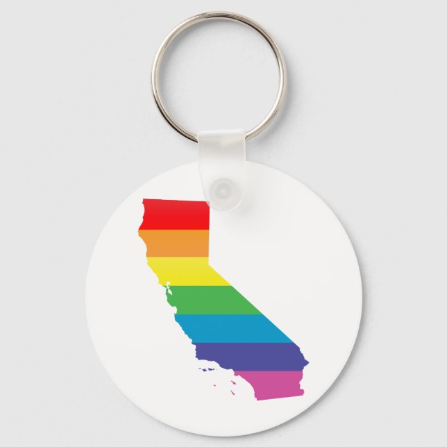 california pride. key ring (Front)