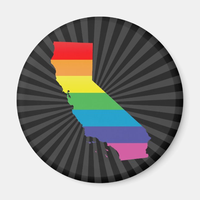 california pride. magnet (Front)