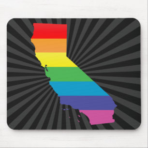california pride. mouse pad