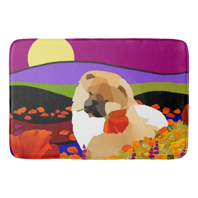 California Puppy  Chow - Crate or Bath Mat (Front)