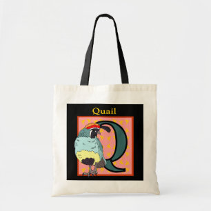 California Quail Bird Tote Bag