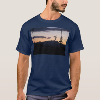California Railroad Sunset T-Shirt