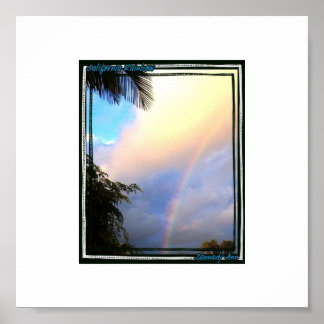California Rainbow Poster