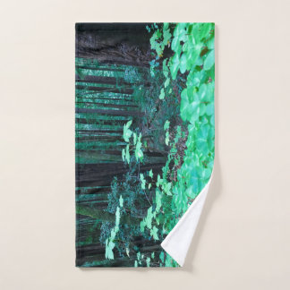 California redwood forest towel