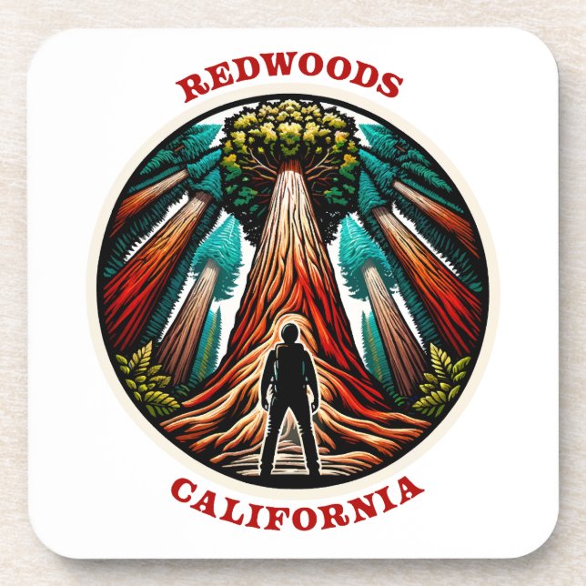 California Redwoods Coaster (Front)