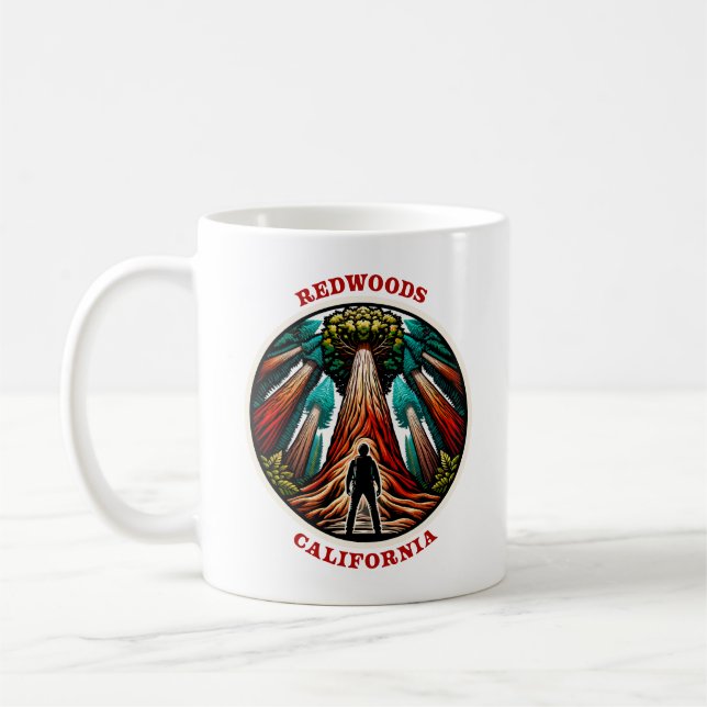 California Redwoods Coffee Mug (Left)