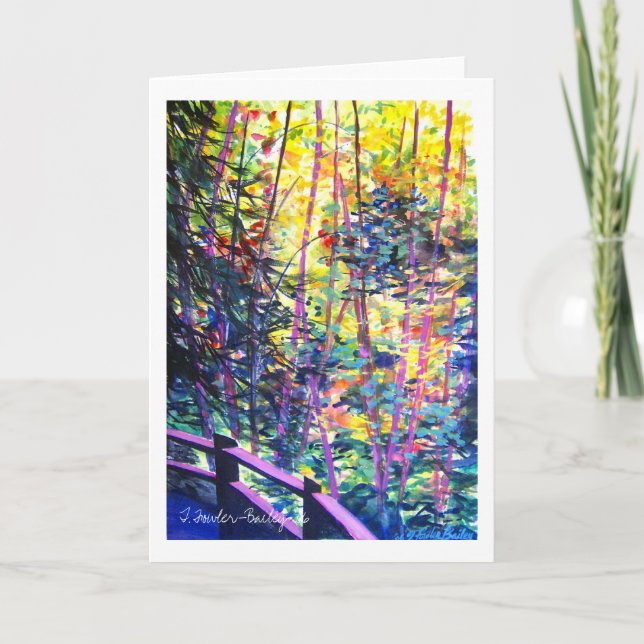 California Redwoods Path Card (Front)