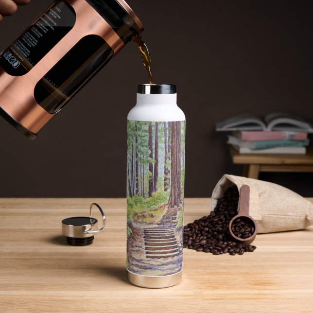 California Redwoods Water Bottle (Coffee)