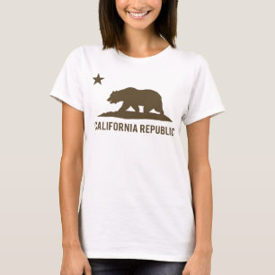 California Republic - Basic - Brown T-Shirt