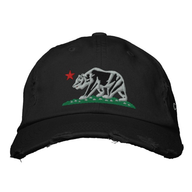 CALIFORNIA REPUBLIC BEAR Essentials Cap (Front)