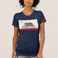 California Republic Bear Flag: Cali Golden State