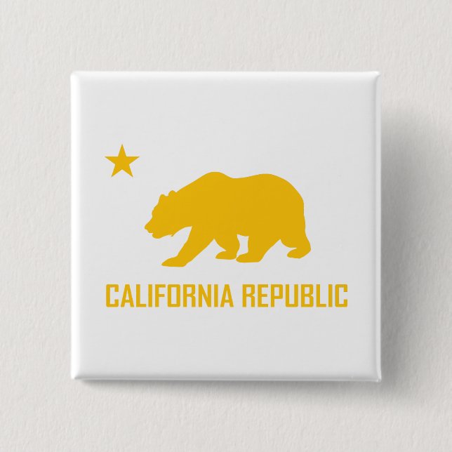 California Republic Button (Front)