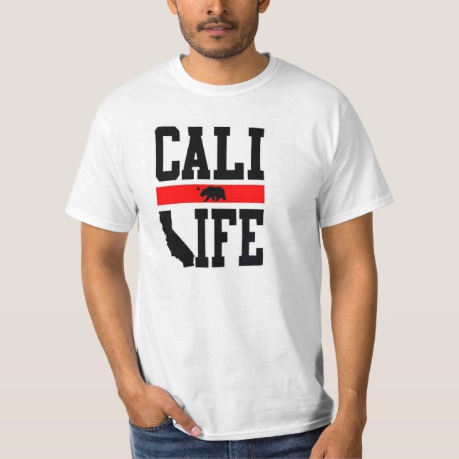 california republic cali life california grown T-Shirt (Front)