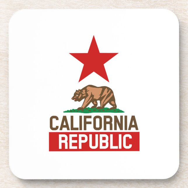 California Republic Coaster (Front)