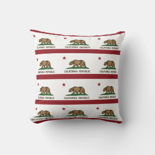 California Republic Flag Cushion