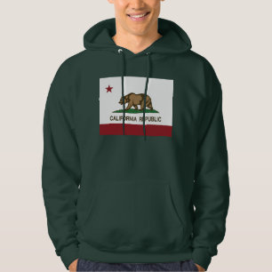 California Republic Flag Hoodie