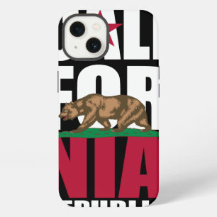 California Republic Flag Stacker iPhone 13 Case