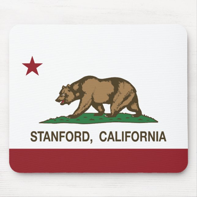 California Republic Flag Stanford Mouse Pad (Front)