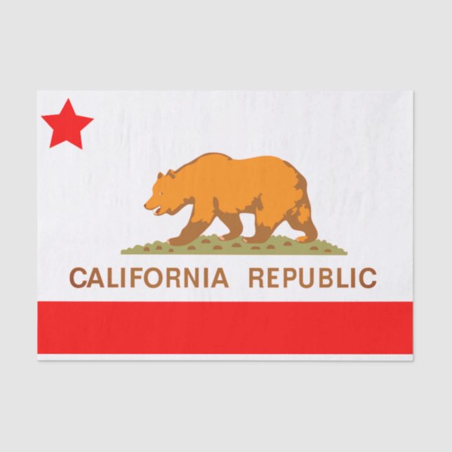 California Republic Gift Tissue Paper (Front)