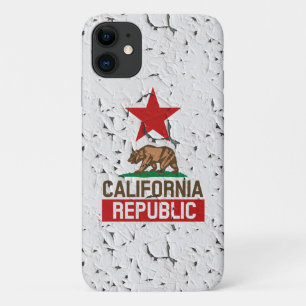 California Republic Peeling Paint Style Case-Mate iPhone Case