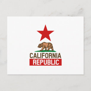 California Republic Postcard