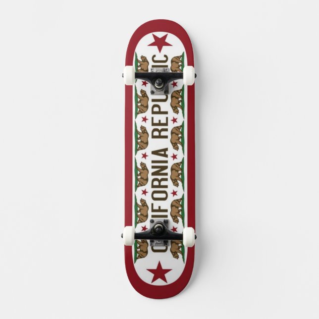California Republic Skateboard Deck (Front)